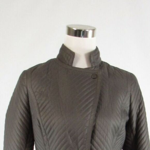 Worth New York gray long sleeve jacket 2 - Picture 2 of 8